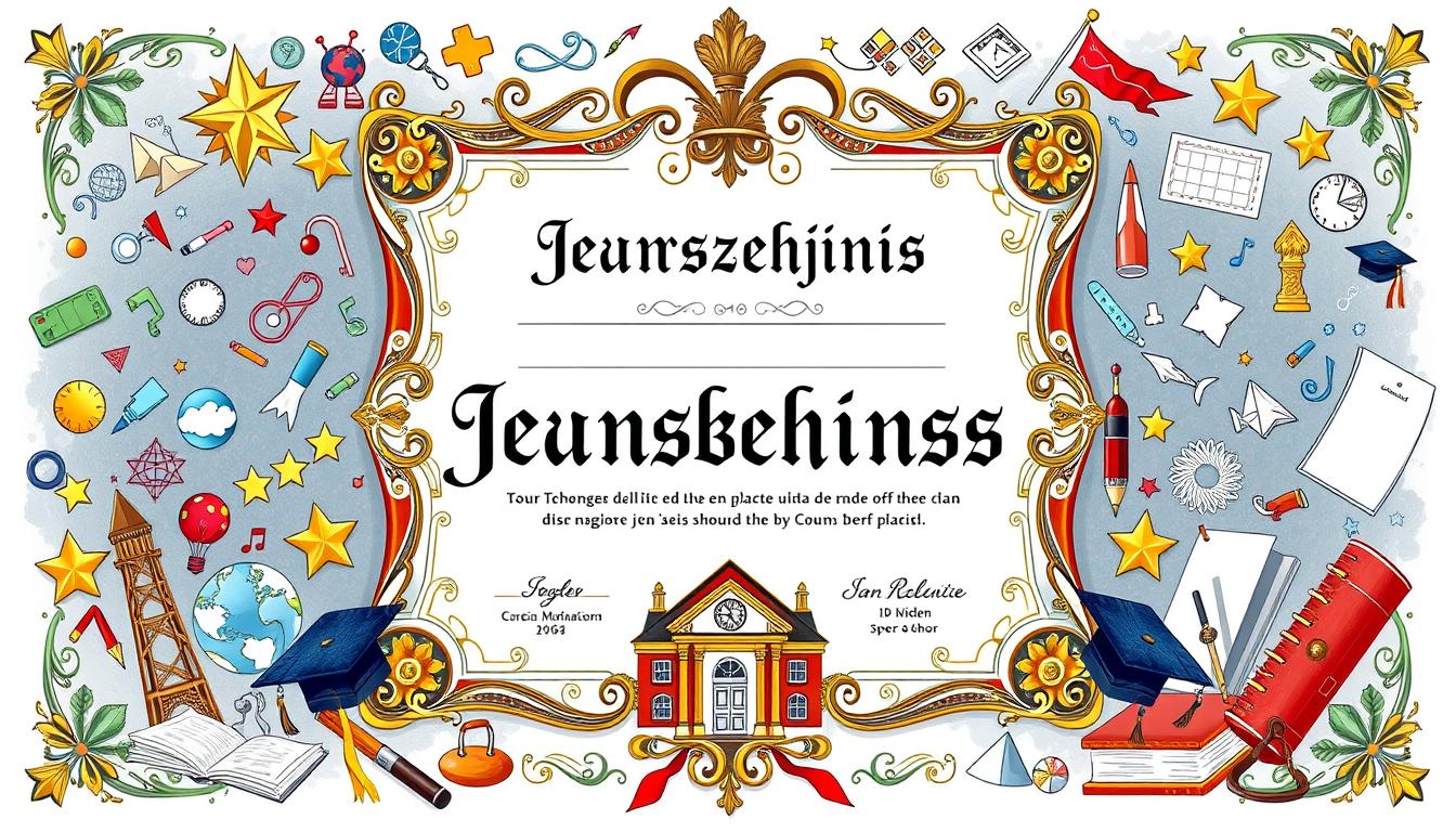 Jahreszeugnis